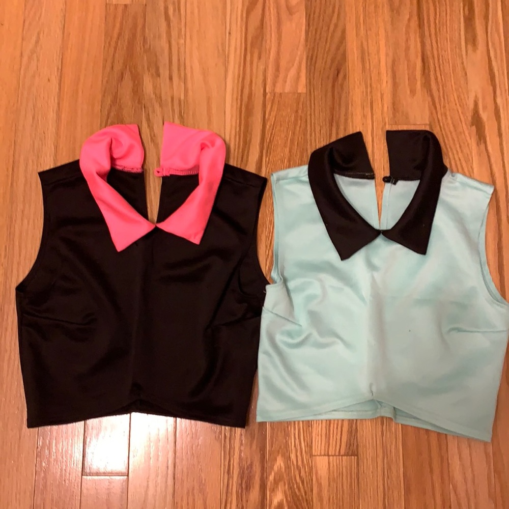 Two crop tops by W by Wendle